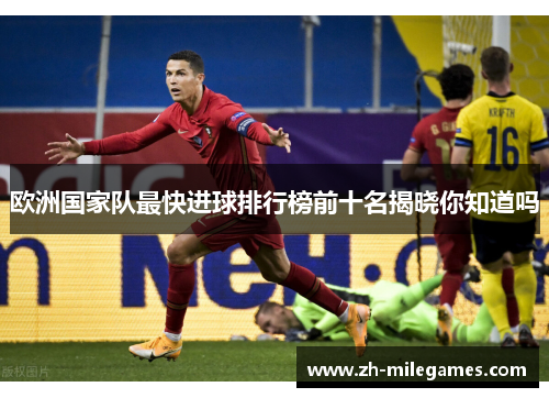 欧洲国家队最快进球排行榜前十名揭晓你知道吗