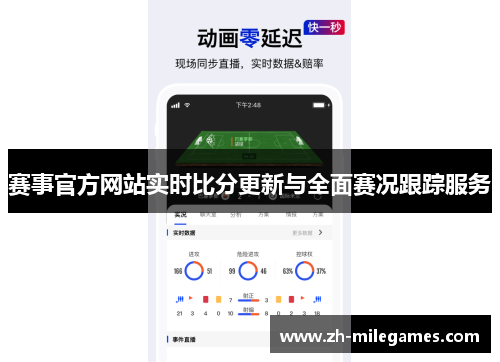 赛事官方网站实时比分更新与全面赛况跟踪服务